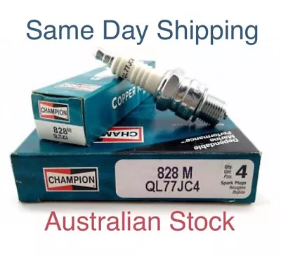 Spark Plugs Champion QL77JC4 Pack Of 2 Marine Outboard Johnson Evinrude • $24