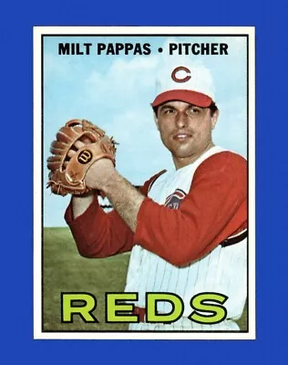 1967 Topps Set-Break #254 Milt Pappas NM-MT OR BETTER *GMCARDS* • $0.79