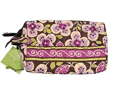 VERA BRADLEY Plum Petals Small Cosmetic Bag  • $8