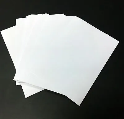 100x A5 Self Adhesive Labels Blank Paper For Laser Ink All Printers Strong Glue • £7.49