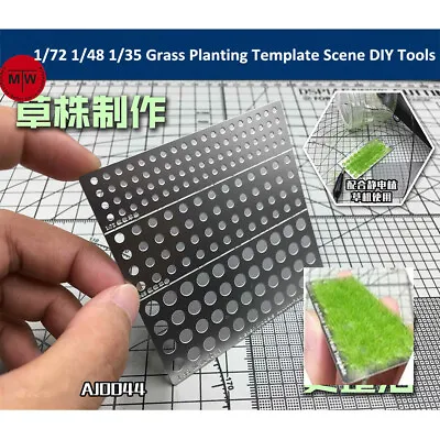 1/72 1/48 1/35 Grass Planting Template Model Scene DIY Tools • $8.50