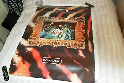 £49.99 • Buy The Prodigy Firestarter Original Subway Poster 39  X 55  Punk Rock Keith Flint 