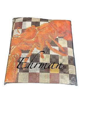 Ehrman NEW Tapestry Needlepoint Kit Lobster By Kaffe Fassett Black White Check • $189.50
