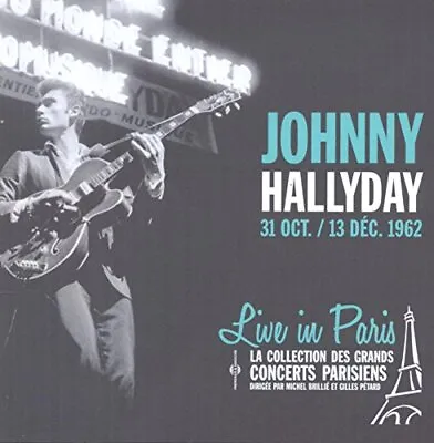 $31.69 • Buy Johnny Hallyday - Live In Paris October - December 1962 [CD]