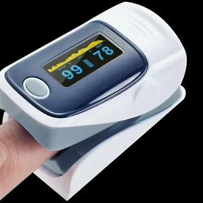 Medical Grade Finger Pulse Oximeter Spo2 Monitor Lightweight high Quality • £19.97