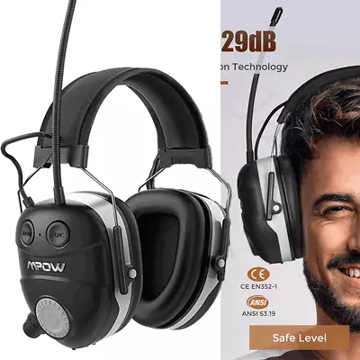 Ear Defenders 29dB NRR Highest Safety Ear Muffs Shooting Hearing Protector Adult • £42.99