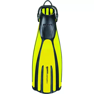 Mares Avanti Quattro + Open Heel Fin Regular Reflex Yellow • $189.95