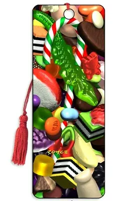 3D Bookmark Liquorice Candy Smarties Crocodile Sweets Lover Gifts X Her Kids • £3.99