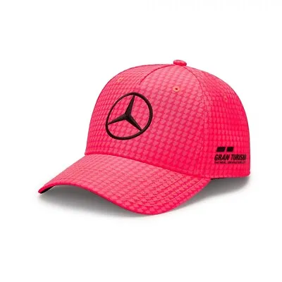 Mercedes AMG Petronas F1 Hamilton Pink Miami GP Hat 2023 • $52