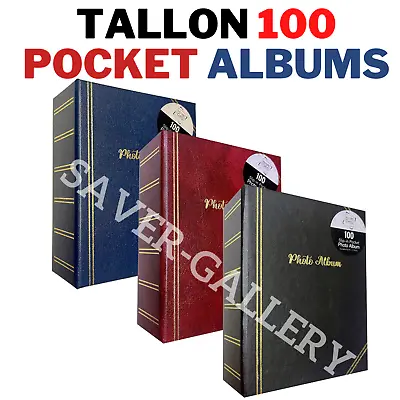 Tallon Photo Album 100 Pocket 6 X 4  Slip In Albums Holds 100 Photos Gift • £5.99