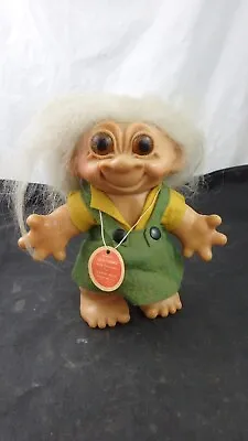 DAM Thing Troll Doll 8” Good Luck Mascot VTG 1960's • $39.99