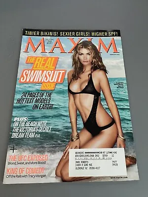 Maxim Magazine February 2009 The Real Swimsuit Issue - Sarah Mutch - 623 • $8.99