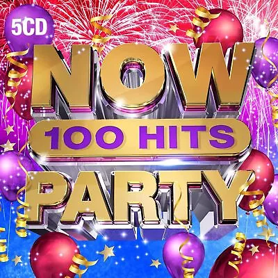 NOW 100 Hits Party (CD) - Brand New & Sealed Free UK P&P • £15.99