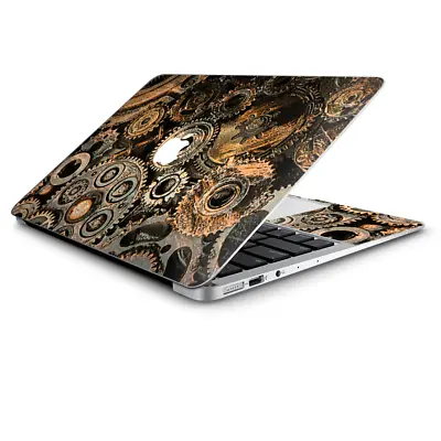 Skin Wrap For Macbook Air 11 Inch Old Gears Steampunk Patina • $14.98