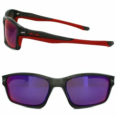 Oakley Sunglasses Chainlink OO9247-10 Grey Smoke 00 Red Iridium Polarized • $262.90