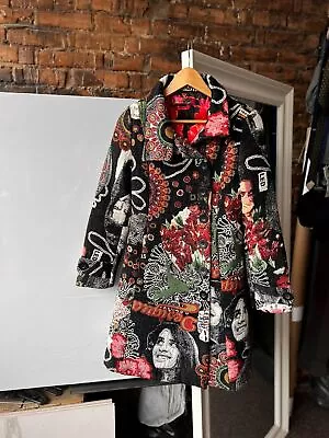 Desigual Women’s Multicolor Rare Coat Jacket Embroidered Style Size - XS/S • $168.76