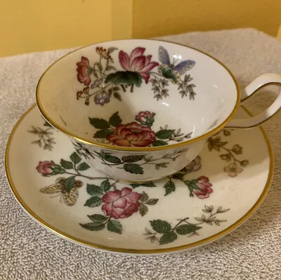 $15 • Buy Beautiful Wedgwood Fine China Tea Cup And Saucer Set~Charnwood~EXCELLENT~Estate