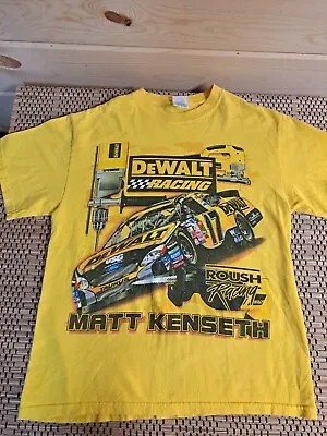 Vintage Nascar T Shirt. Vintage Matt Kenseth Nascar Tee Mens Medium Delta Usa • $29