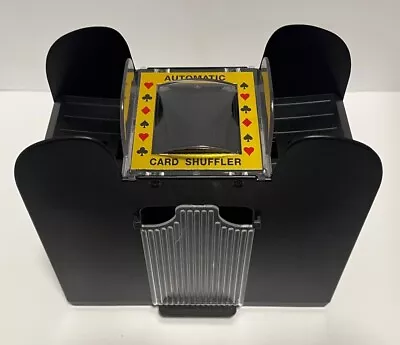 Automatic Card Shuffler  Casino Style  Working See Video 6 Decks 1980's • $12