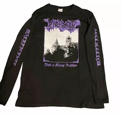 Mäleficentt Longsleeve Shirt Size XL | Black Metal | Strid Lifelover Ifernach • $70