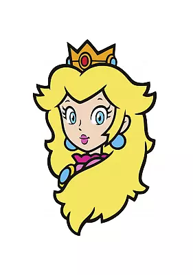 Mario-Super Mario Princess Peach Decal/Sticker  Car/Window/Tumbler/Wall/Lap Top • $4.99