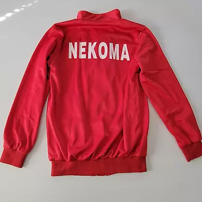 Haikyuu!! Kenma Kuro Nekoma Volleyball Club Cosplay Red Track Uniform Size Small • $22.91