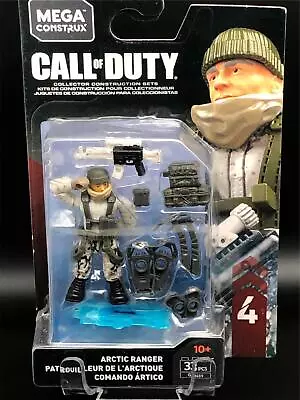 MEGA CONSTRUX CALL Of DUTY Arctic Ranger GCN89 Series 4 COD New • $16.84