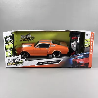 Maisto Tech RC 1967 FORD MUSTANG GT 1:24 Scale Batteries Required • $19.99