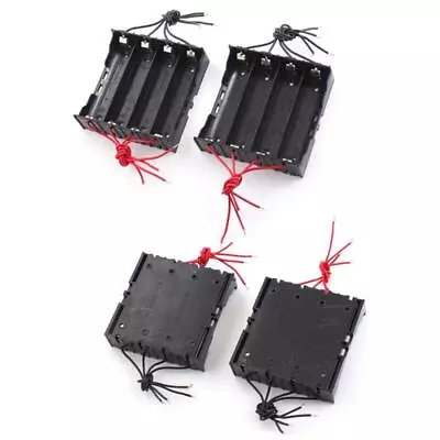 8 Slot 18650 Battery Holder Box Parallel Connection For DIY Electronics • £6.02