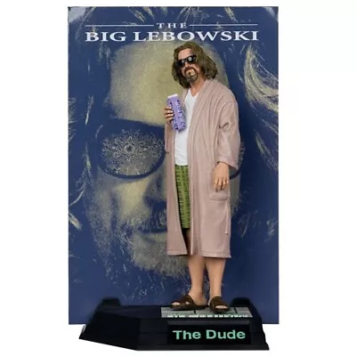 McFarlane Toys - Movie Maniacs The Dude (The Big Lebowski) 6in Posed Fig PRESALE • $40