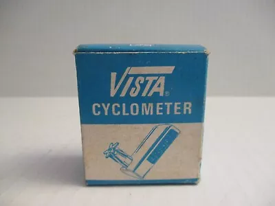 Vintage Vista Part No. 02811 Cyclometer For 27  New In Box Italy  • $29.99