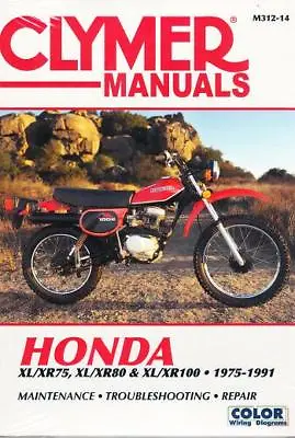 1975-1991 Honda XL/XR75 XL/XR80 XL/XR100 Repair Service Workshop Manual M31214 • $36.95