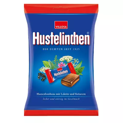 Villosa Hustelinchen - Cough Candie With Licorice And Herbs 150g • £4.45