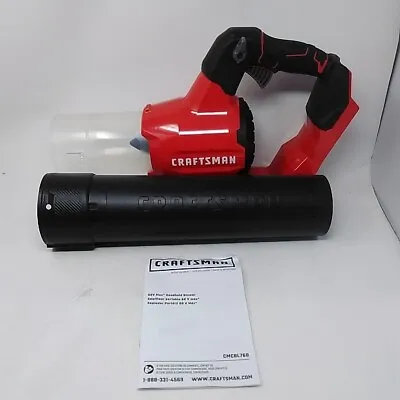 Craftsman V60 Max Brushless Leaf Blower 600CFM 100MPH  CMCBL760  *Tool Only* • $49.99