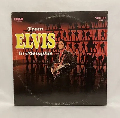 Elvis Presley ~ From Elvis In Memphis LP RCA LSP-4155 Rare Tan Label Vinyl VG/EX • $29.99