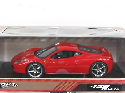 2008 Ferarri 458 Italia  Ferrari Red  New In Box 1:18. • $159.99