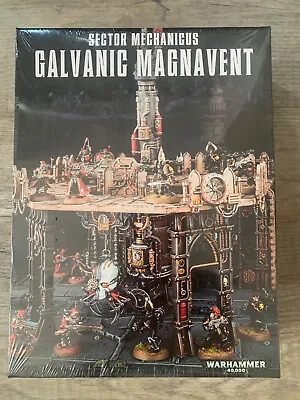 Warhammer 40k Necromunda Sector Mechanius Galvanic Magmavent Box Sealed BNIB • £75