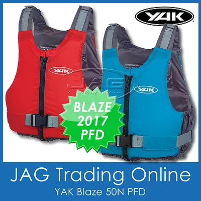 YAK BLAZE 50N Buoyancy Aid PFD-Kayak/Canoe/Touring/Sailing Boat Life Jacket Vest • £57.92