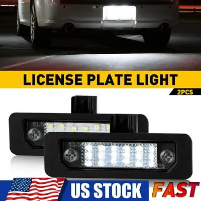 2Pcs Full LED License Plate Tag Light For Ford Mustang Focus Fusion Flex Taurus • $12.99