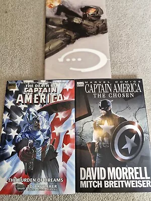 Captain America & Halo Novels • £10