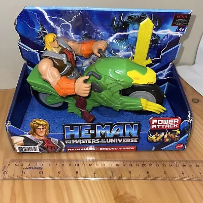 He-Man And The Masters Of The Universe Power Attack Vehicle & Ground Ripper 2021 • $17.99