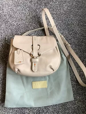 RADLEY Ivory Natural Leather Shoulder/ Crossbody Bag  V VGC • £26