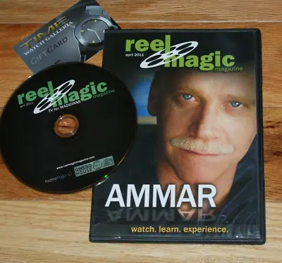 Reel Magic #22 DVD (Apr 2011) -- AMMAR ROTH + Bonus Prop   --TMGS DVD Blowout! • $9.31