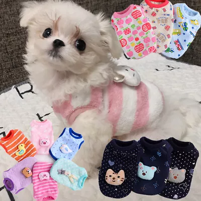 XXS XS Dog Clothes Dress Yorkie Puppy Pajamas T- Shirt Teacup Chihuahua Maltese • $3.99