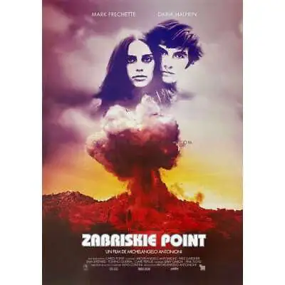 ZABRISKIE POINT Movie Poster  - 15x21 In. - 1970/R2023 - Michelangelo Antonioni • $25.99