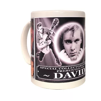 Personalised YOUR NAME BILLY FURY Icon Music Legend Ceramic Coffee Cup Mug Gift • £12.50