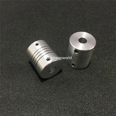 2pcs Flexible Shaft Coupling DR 3mm To 10mm D18 L25  CNC Motor Coupler Connector • $4.90