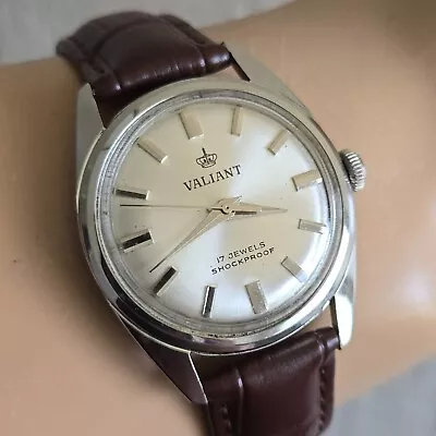 Vintage VALIANT Men's Manual Winding Watch Poljot 2409 17Jewels 1950s • $135