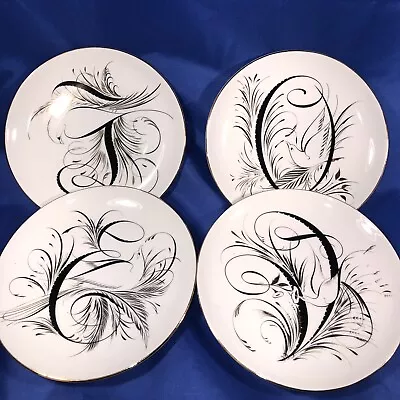 Set Of 4 D.L. & Co. Love Plates 8” Wedding Porcelain Pottery • $45