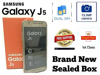 £58.99 • Buy Brand New Samsung Galaxy J5 J500F 16GB DualSIM 4G LTE Unlocked Android Smartphon